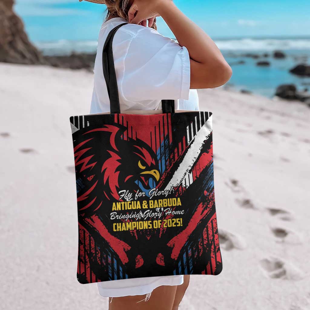 Caribbean Cricket Antigua and Barbuda Tote Bag First Crown Forever Proud - Wonder Print Shop
