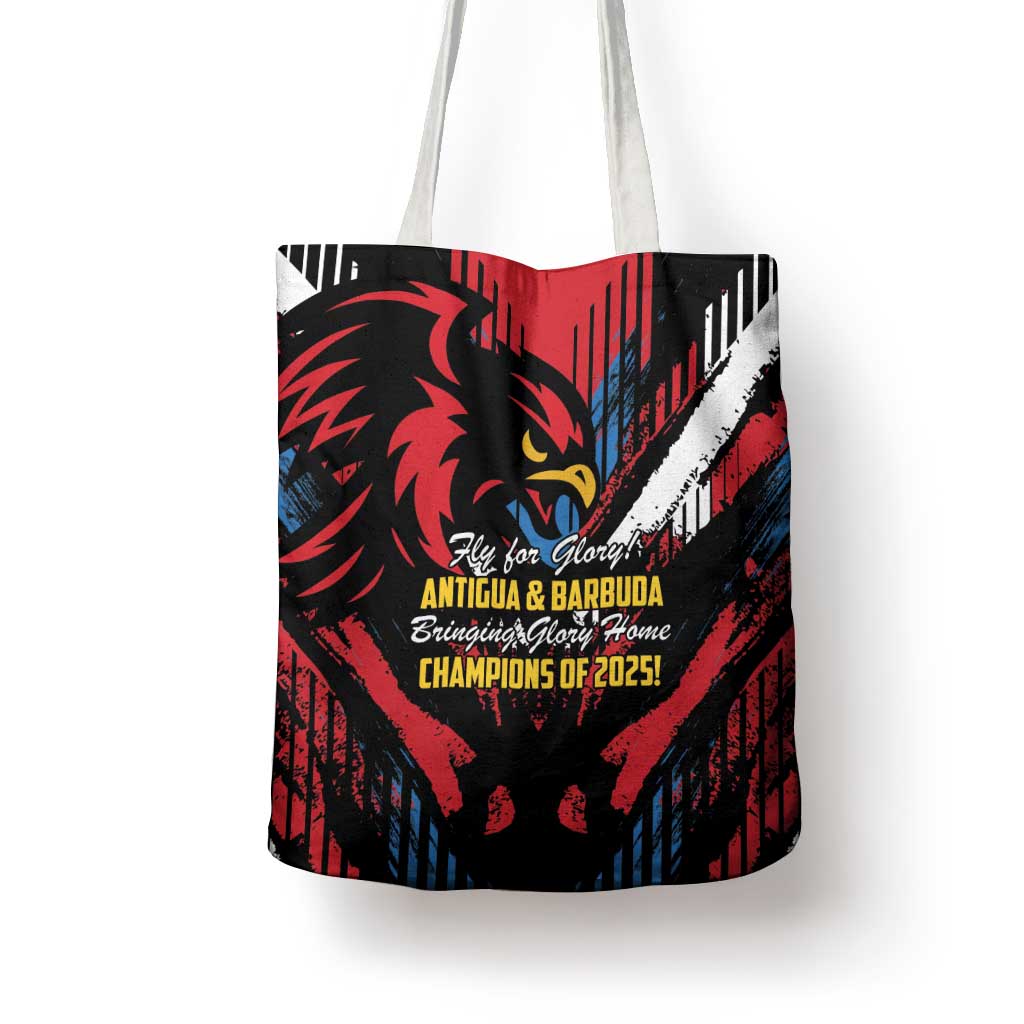 Caribbean Cricket Antigua and Barbuda Tote Bag First Crown Forever Proud - Wonder Print Shop