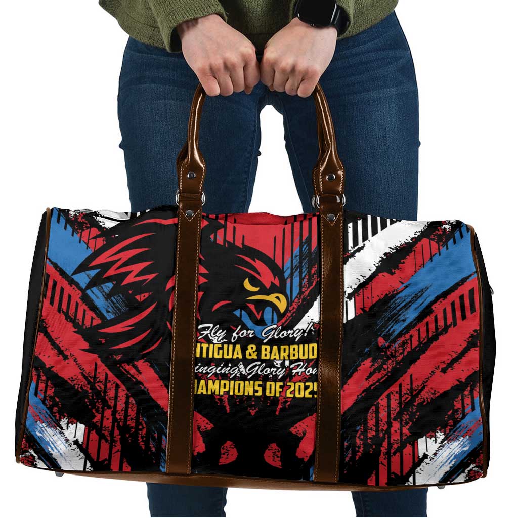 Caribbean Cricket Antigua and Barbuda Travel Bag First Crown Forever Proud - Wonder Print Shop