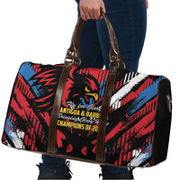 Caribbean Cricket Antigua and Barbuda Travel Bag First Crown Forever Proud - Wonder Print Shop
