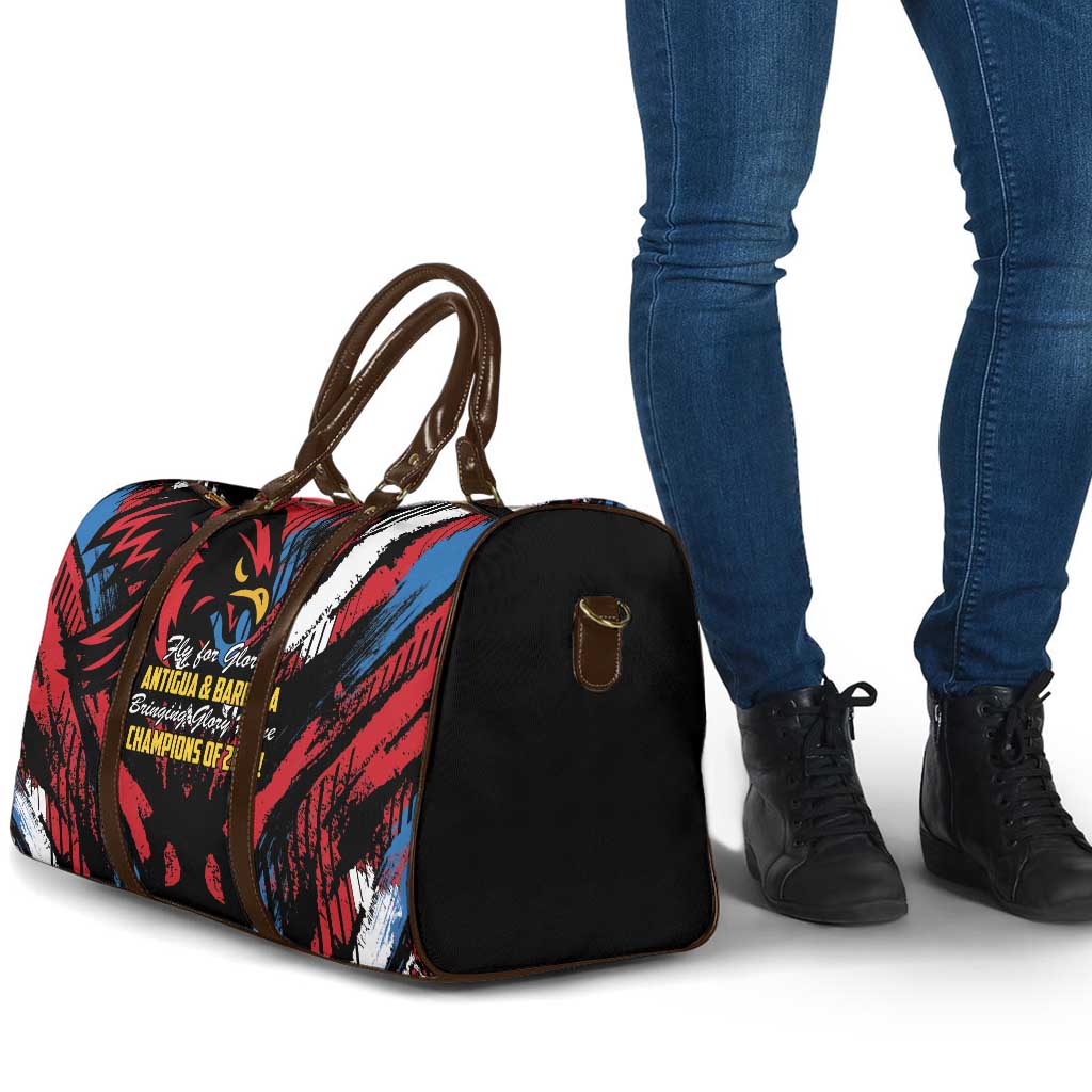 Caribbean Cricket Antigua and Barbuda Travel Bag First Crown Forever Proud - Wonder Print Shop