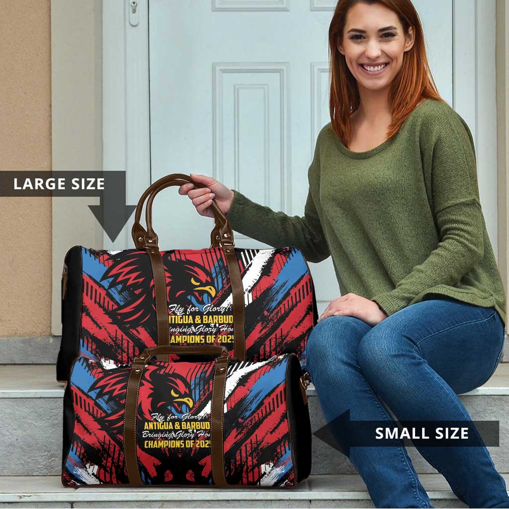 Caribbean Cricket Antigua and Barbuda Travel Bag First Crown Forever Proud - Wonder Print Shop