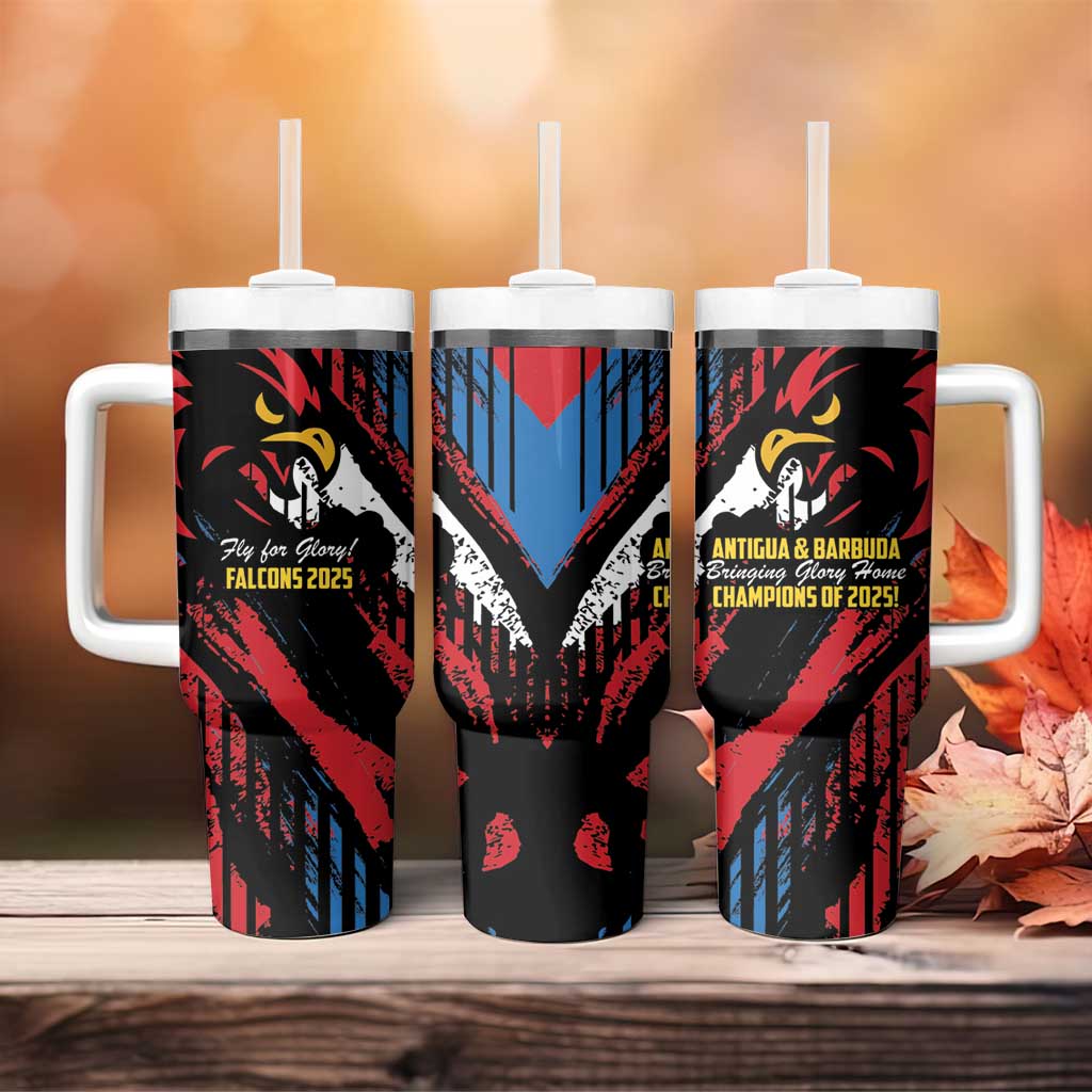 Caribbean Cricket Antigua and Barbuda Tumbler With Handle First Crown Forever Proud - Wonder Print Shop