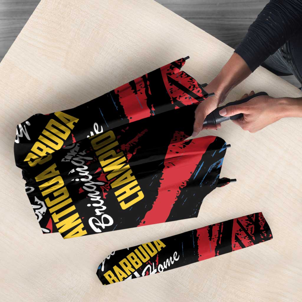 Caribbean Cricket Antigua and Barbuda Umbrella First Crown Forever Proud - Wonder Print Shop