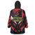 Caribbean Cricket Antigua and Barbuda Wearable Blanket Hoodie First Crown Forever Proud - Wonder Print Shop