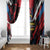 Caribbean Cricket Antigua and Barbuda Window Curtain First Crown Forever Proud - Wonder Print Shop