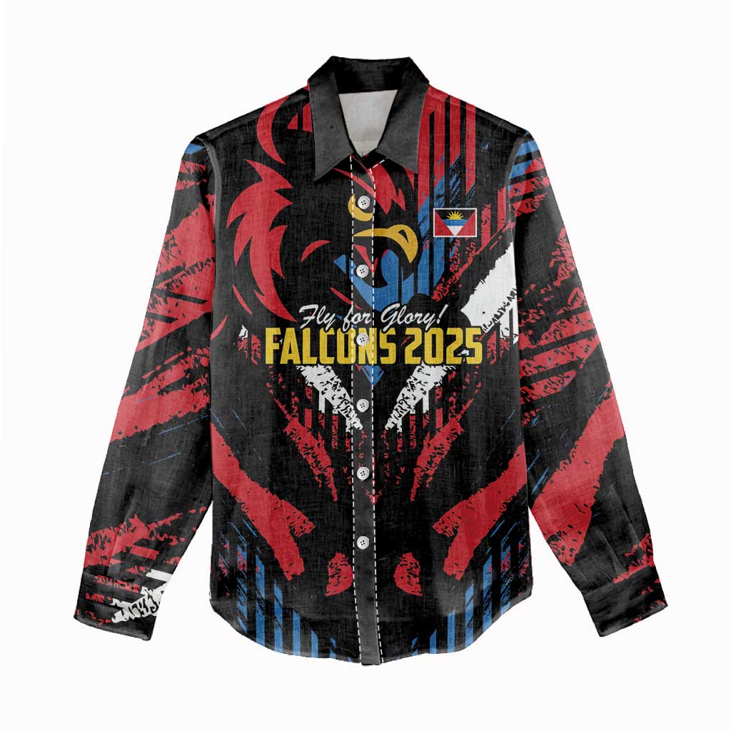 Caribbean Cricket Antigua and Barbuda Women Casual Shirt First Crown Forever Proud - Wonder Print Shop