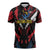 Caribbean Cricket Antigua and Barbuda Zipper Polo Shirt First Crown Forever Proud - Wonder Print Shop