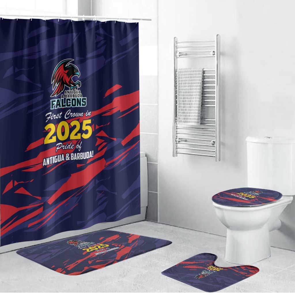 Caribbean Cricket Antigua and Barbuda Bathroom Set History Begins Now - Wonder Print Shop