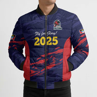 Caribbean Cricket Antigua and Barbuda Bomber Puffer Jacket History Begins Now - Wonder Print Shop