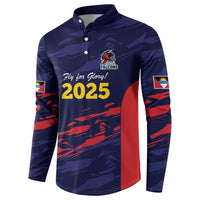 Caribbean Cricket Antigua and Barbuda Button Sweatshirt History Begins Now - Wonder Print Shop