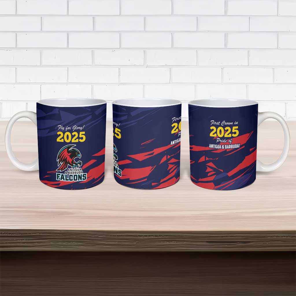 Caribbean Cricket Antigua and Barbuda Ceramic Mug History Begins Now - Wonder Print Shop