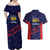 Caribbean Cricket Antigua and Barbuda Couples Matching Off Shoulder Maxi Dress and Hawaiian Shirt History Begins Now - Wonder Print Shop