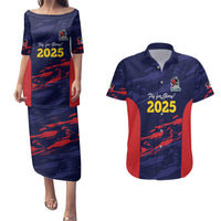 Caribbean Cricket Antigua and Barbuda Couples Matching Puletasi and Hawaiian Shirt History Begins Now - Wonder Print Shop