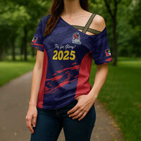 Caribbean Cricket Antigua and Barbuda Cross Shoulder Shirt History Begins Now - Wonder Print Shop