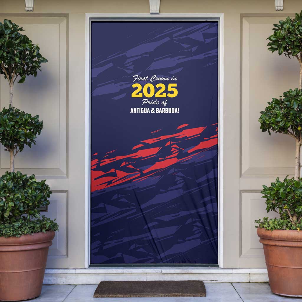 Caribbean Cricket Antigua and Barbuda Door Cover History Begins Now - Wonder Print Shop