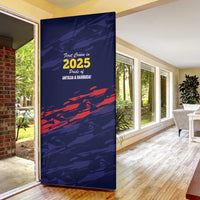 Caribbean Cricket Antigua and Barbuda Door Cover History Begins Now - Wonder Print Shop