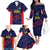 Caribbean Cricket Antigua and Barbuda Family Matching Off The Shoulder Long Sleeve Dress and Hawaiian Shirt History Begins Now - Wonder Print Shop