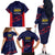 Caribbean Cricket Antigua and Barbuda Family Matching Off The Shoulder Long Sleeve Dress and Hawaiian Shirt History Begins Now - Wonder Print Shop
