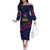 Caribbean Cricket Antigua and Barbuda Family Matching Off The Shoulder Long Sleeve Dress and Hawaiian Shirt History Begins Now - Wonder Print Shop