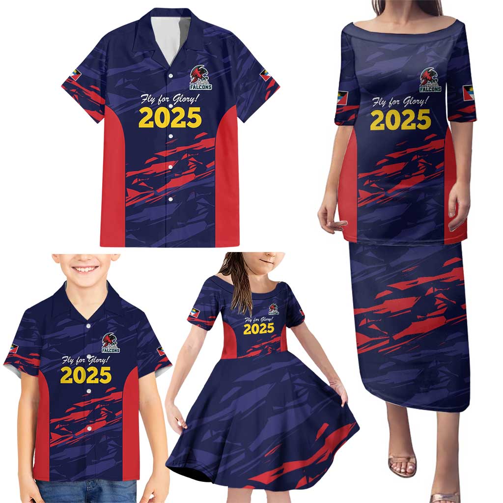 Caribbean Cricket Antigua and Barbuda Family Matching Puletasi and Hawaiian Shirt History Begins Now - Wonder Print Shop