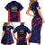 Caribbean Cricket Antigua and Barbuda Family Matching Short Sleeve Bodycon Dress and Hawaiian Shirt History Begins Now - Wonder Print Shop