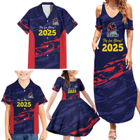 Caribbean Cricket Antigua and Barbuda Family Matching Summer Maxi Dress and Hawaiian Shirt History Begins Now - Wonder Print Shop