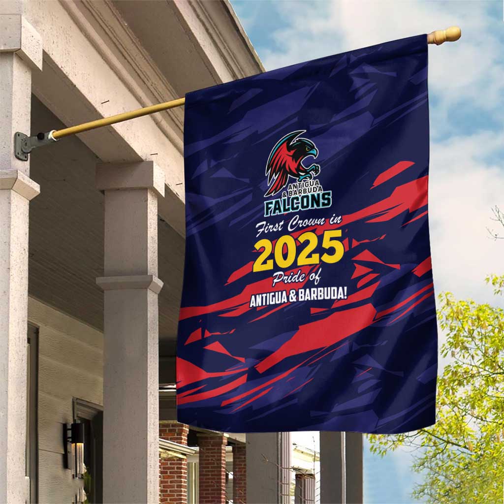 Caribbean Cricket Antigua and Barbuda Garden Flag History Begins Now - Wonder Print Shop