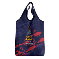 Caribbean Cricket Antigua and Barbuda Grocery Bag History Begins Now - Wonder Print Shop