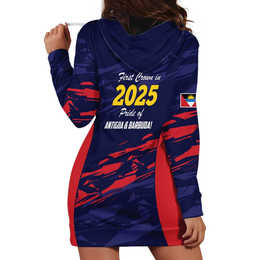 Caribbean Cricket Antigua and Barbuda Hoodie Dress History Begins Now - Wonder Print Shop