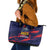 Caribbean Cricket Antigua and Barbuda Leather Tote Bag History Begins Now - Wonder Print Shop