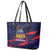 Caribbean Cricket Antigua and Barbuda Leather Tote Bag History Begins Now - Wonder Print Shop