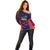 Caribbean Cricket Antigua and Barbuda Off Shoulder Sweater History Begins Now - Wonder Print Shop