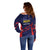 Caribbean Cricket Antigua and Barbuda Off Shoulder Sweater History Begins Now - Wonder Print Shop