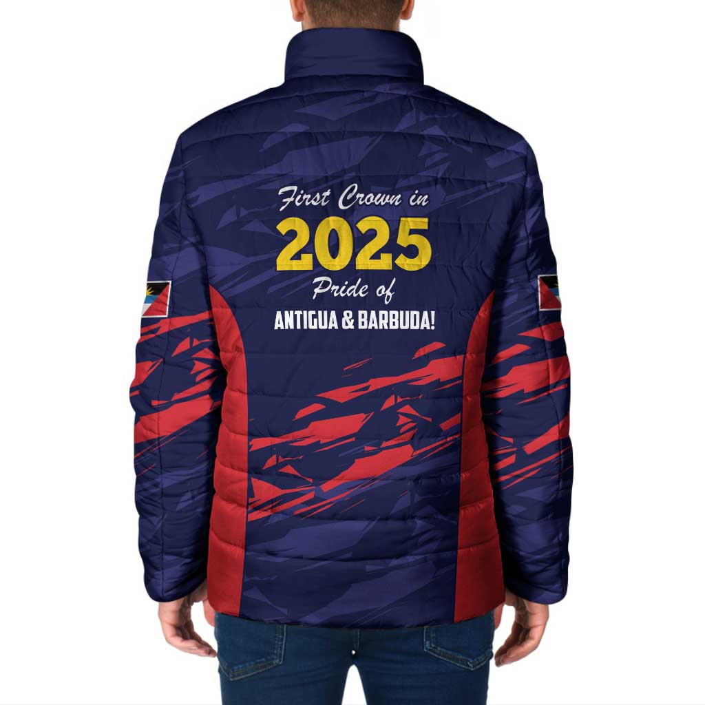 Caribbean Cricket Antigua and Barbuda Padded Jacket History Begins Now - Wonder Print Shop