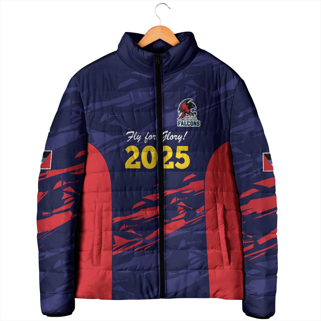 Caribbean Cricket Antigua and Barbuda Padded Jacket History Begins Now - Wonder Print Shop