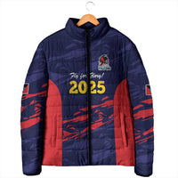 Caribbean Cricket Antigua and Barbuda Padded Jacket History Begins Now - Wonder Print Shop