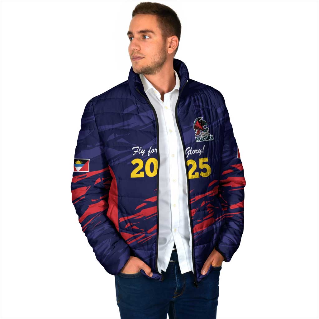 Caribbean Cricket Antigua and Barbuda Padded Jacket History Begins Now - Wonder Print Shop