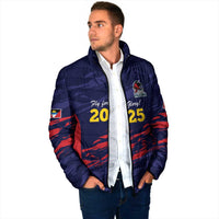 Caribbean Cricket Antigua and Barbuda Padded Jacket History Begins Now - Wonder Print Shop