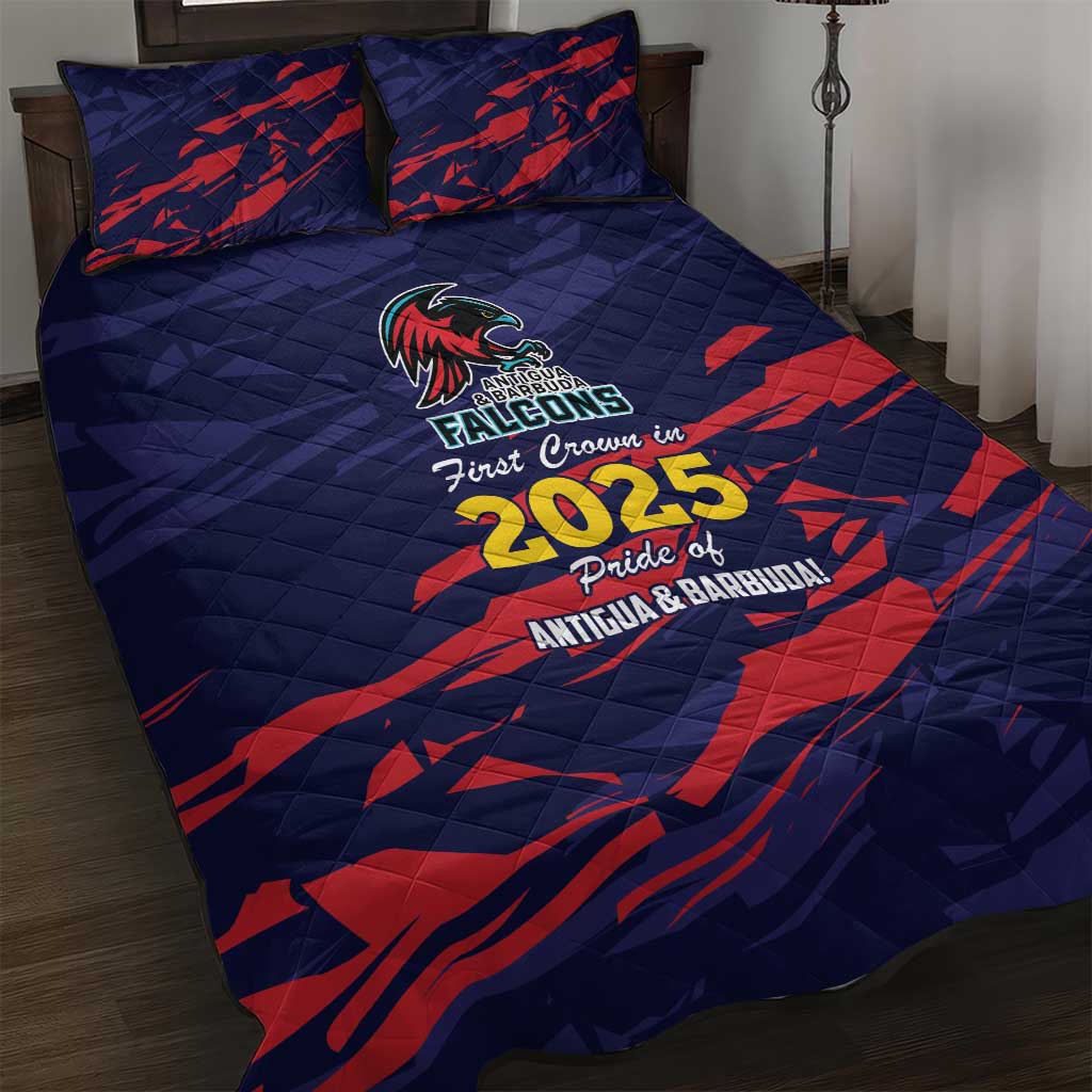 Caribbean Cricket Antigua and Barbuda Quilt Bed Set History Begins Now - Wonder Print Shop
