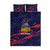 Caribbean Cricket Antigua and Barbuda Quilt Bed Set History Begins Now - Wonder Print Shop