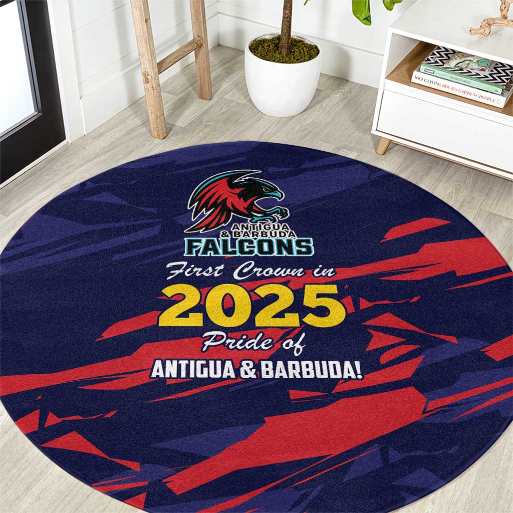 Caribbean Cricket Antigua and Barbuda Round Carpet History Begins Now - Wonder Print Shop