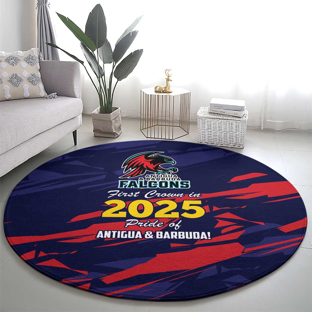 Caribbean Cricket Antigua and Barbuda Round Carpet History Begins Now - Wonder Print Shop