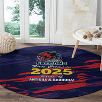 Caribbean Cricket Antigua and Barbuda Round Carpet History Begins Now - Wonder Print Shop