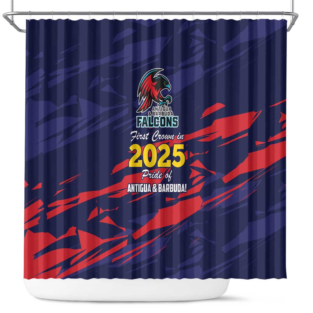 Caribbean Cricket Antigua and Barbuda Shower Curtain History Begins Now - Wonder Print Shop