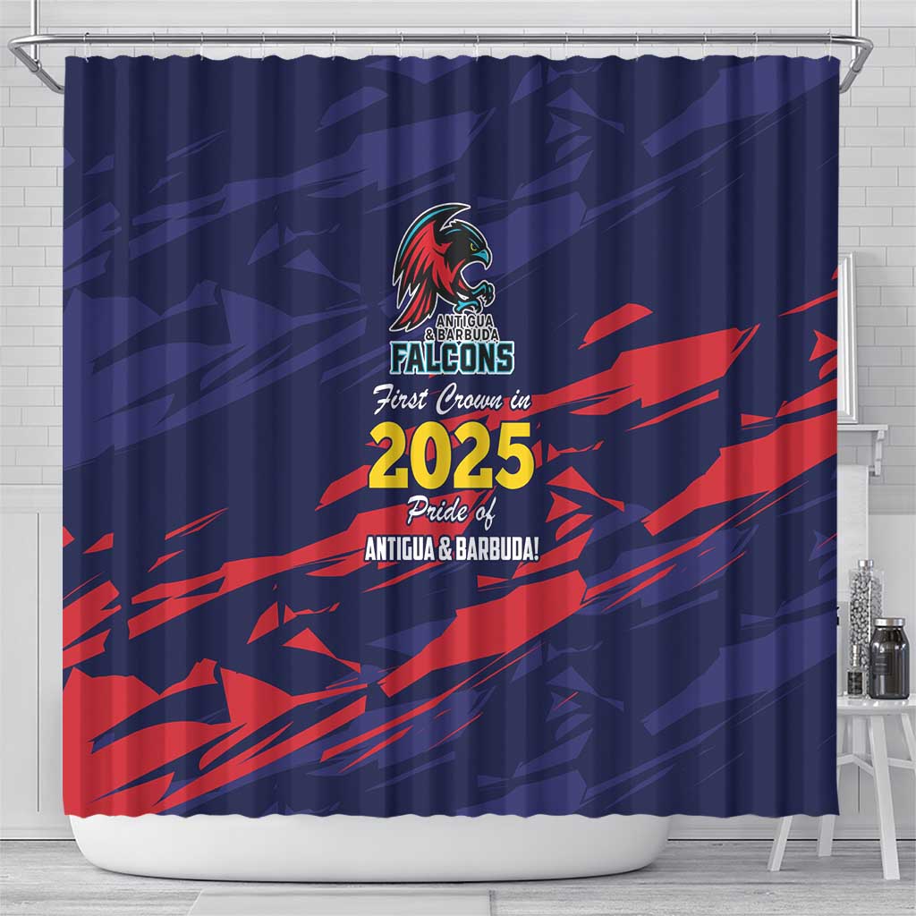 Caribbean Cricket Antigua and Barbuda Shower Curtain History Begins Now - Wonder Print Shop