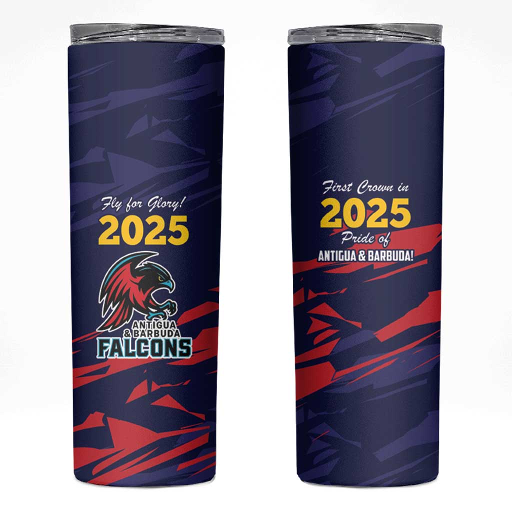 Caribbean Cricket Antigua and Barbuda Skinny Tumbler History Begins Now - Wonder Print Shop