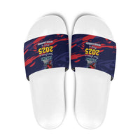 Caribbean Cricket Antigua and Barbuda Slide Sandals History Begins Now - Wonder Print Shop