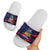 Caribbean Cricket Antigua and Barbuda Slide Sandals History Begins Now - Wonder Print Shop