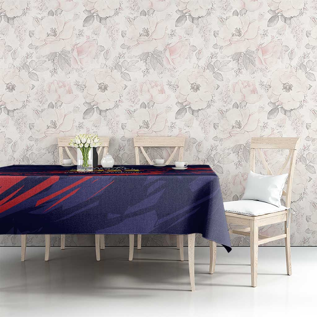 Caribbean Cricket Antigua and Barbuda Tablecloth History Begins Now - Wonder Print Shop